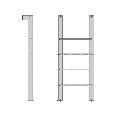 Стремянка СХ-34 3400 мм Серия 1.450.3-7.94 в Пензе

