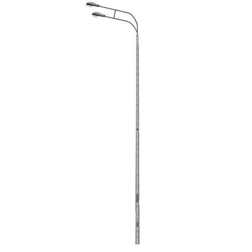 Опора освещения несиловая граненая прямостоечная МК-5Г Ст3сп5 75х144х5 мм в Пензе

