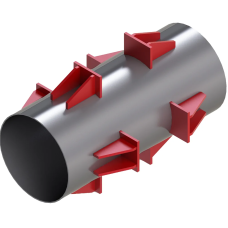 Опора неподвижная лобовая четырехупорная Т5.07 325 мм Серия 4.903-10 Выпуск 4