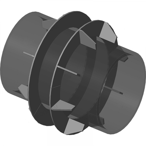 Опора неподвижная щитовая для тепловых сетей ТС-666.00.00 720х152 мм Серия 5.903-13 выпуск 7-95 48,8 кг