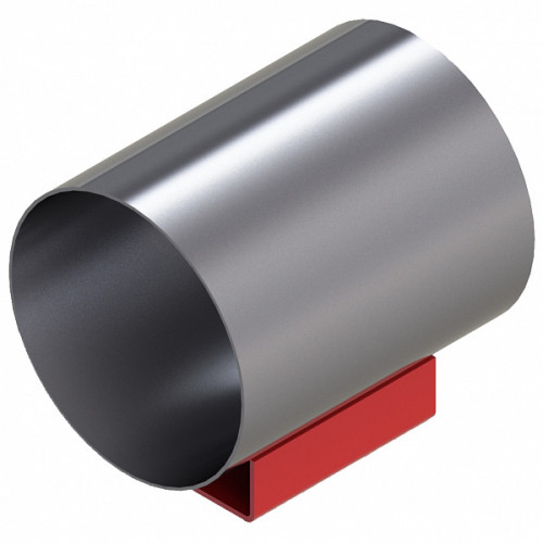 Опора неподвижная приварная швеллерная для тепловых сетей исп. А2 09Г2С 89х80х200 мм ОСТ 36-146-88 1,4 кг