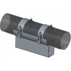 Опора неподвижная бугельная с корпусом для тепловых сетей ТС-671.00.00 426х280х340х200 мм Серия 5.903-13 выпуск 7-95 52,4 кг